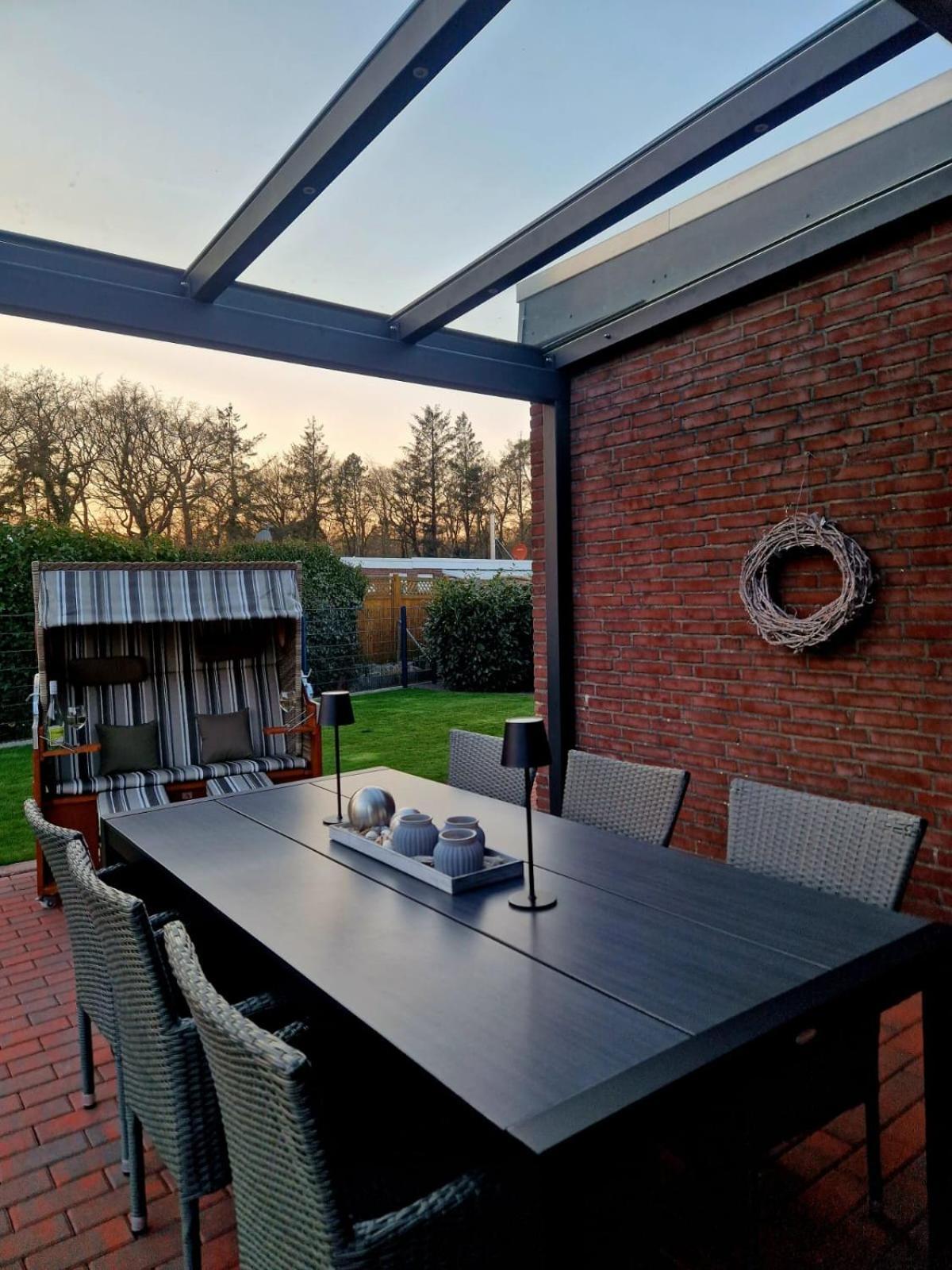 Ferienhaus Nordseeglueck Im Ferienpark Berumbur Exterior foto